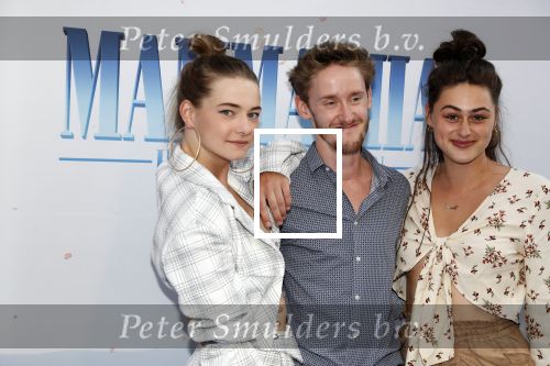 Amsterdam 17 juli 2018
Premiere Mamma mia in Tuschinski. Emma Wortelboer, Nick Golterman