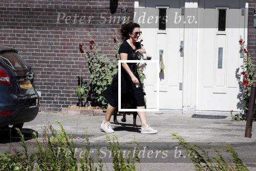 Amsterdam 1 juli 2018
Femke Halsema doet boodschappen en wandelt met haar hond.