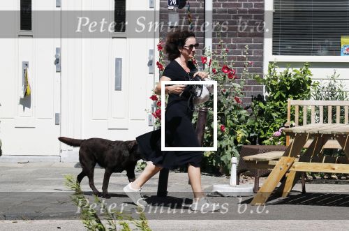 Amsterdam 1 juli 2018
Femke Halsema doet boodschappen en wandelt met haar hond.