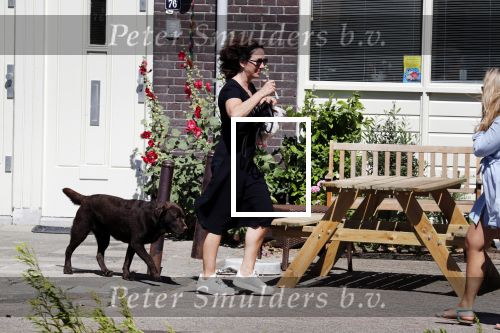 Amsterdam 1 juli 2018
Femke Halsema doet boodschappen en wandelt met haar hond.