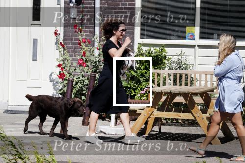Amsterdam 1 juli 2018
Femke Halsema doet boodschappen en wandelt met haar hond.