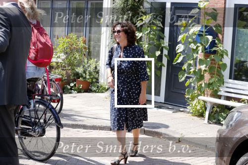 Amsterdam 12 juli 2018
Femke Halsema wordt thuis opgehaald en naar de stopera gebracht waar ze geinstalleerd wordt tot Burgemeester van Amsterdam.