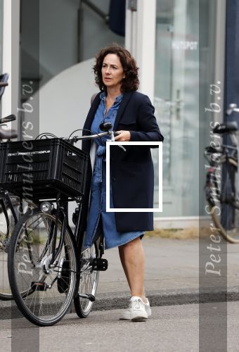 Amsterdam 19 juni 2018
Femke Halsema op haar fiets.
