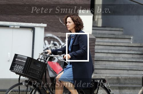 Amsterdam 19 juni 2018
Femke Halsema op haar fiets.