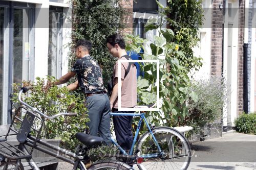 Amsterdam 12 juli 2018
Femke Halsema wordt thuis opgehaald en naar de stopera gebracht waar ze geinstalleerd wordt tot Burgemeester van Amsterdam.