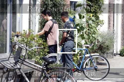 Amsterdam 12 juli 2018
Femke Halsema wordt thuis opgehaald en naar de stopera gebracht waar ze geinstalleerd wordt tot Burgemeester van Amsterdam.