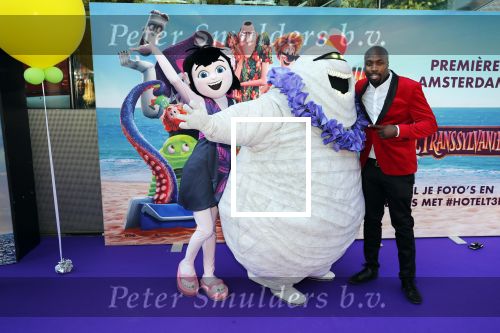 Amsterdam 15 juli 2018
De feestelijke Nederlandse premiÃ¨re van 
HOTEL TRANSSYLVANIÃ‹ 3 in PathÃ© Arena te Amsterdam. De Nederlandse stemacteurs Charly Luske, Fernando Halman, Ferry Doedens, Ilse Warringa, Tony Neef zijn aanwezig .