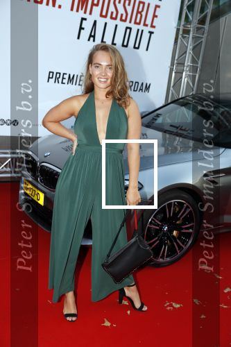 Amsterdam 30 juli 2018
Premiere Mission Impossible in Pathe Arena. Fleur Fabienne en Silke Hajunga