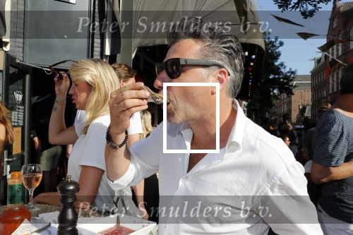 Amsterdam 13 juli 2018
Opening cafe Mimi van actrice Linde van den Heuvel en â€¦. Frederik Brom Nienke Romer en hun kinderen