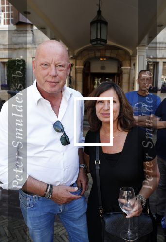 Amsterdam 15 juli 2018
Frits Huffnagel feestje voor zijn 50e verjaardag bij hotel the Grand. Frits Wester