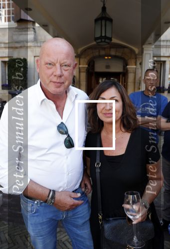Amsterdam 15 juli 2018
Frits Huffnagel feestje voor zijn 50e verjaardag bij hotel the Grand. Frits Wester