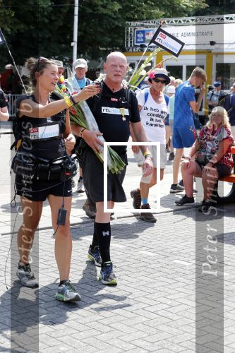 Nijmegen 20 juli 2018
Frits Wester loopt de vierdaagse van Nijmegen.