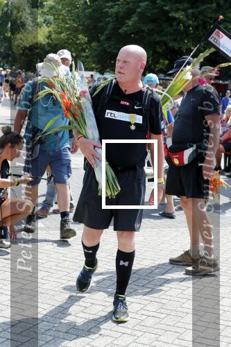 Nijmegen 20 juli 2018
Frits Wester loopt de vierdaagse van Nijmegen.