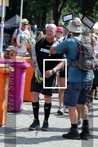Nijmegen 20 juli 2018
Frits Wester loopt de vierdaagse van Nijmegen.