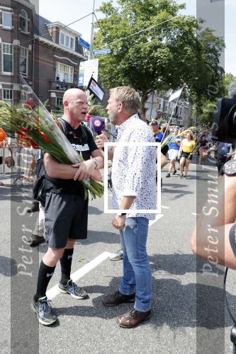 Nijmegen 20 juli 2018
Frits Wester loopt de vierdaagse van Nijmegen.