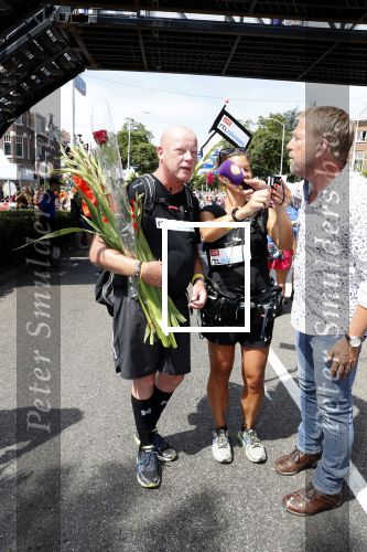 Nijmegen 20 juli 2018
Frits Wester loopt de vierdaagse van Nijmegen.