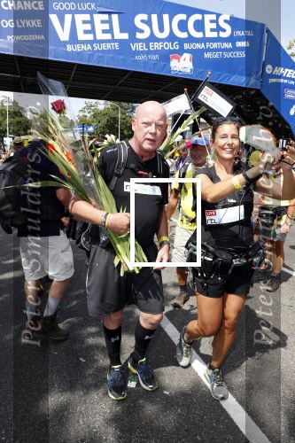 Nijmegen 20 juli 2018
Frits Wester loopt de vierdaagse van Nijmegen.