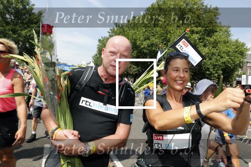 Nijmegen 20 juli 2018
Frits Wester loopt de vierdaagse van Nijmegen.