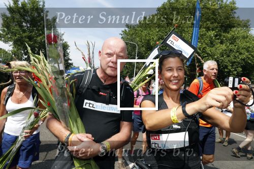 Nijmegen 20 juli 2018
Frits Wester loopt de vierdaagse van Nijmegen.
