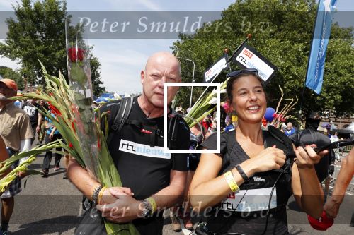 Nijmegen 20 juli 2018
Frits Wester loopt de vierdaagse van Nijmegen.