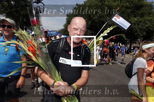 Nijmegen 20 juli 2018
Frits Wester loopt de vierdaagse van Nijmegen.