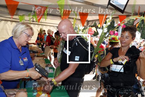 Nijmegen 20 juli 2018
Frits Wester loopt de vierdaagse van Nijmegen.