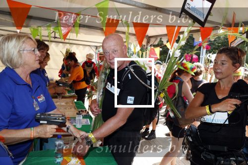 Nijmegen 20 juli 2018
Frits Wester loopt de vierdaagse van Nijmegen.