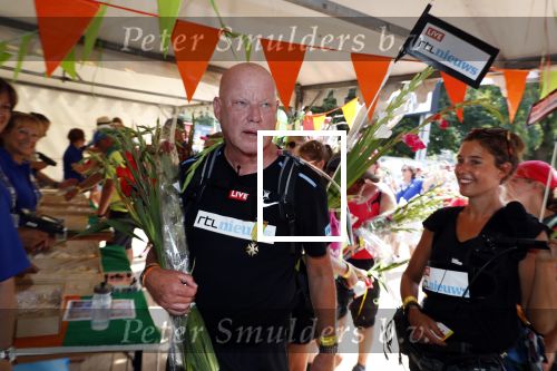 Nijmegen 20 juli 2018
Frits Wester loopt de vierdaagse van Nijmegen.