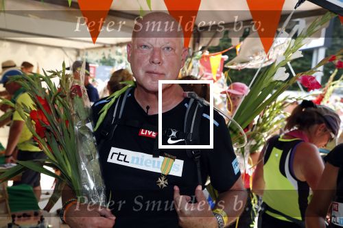 Nijmegen 20 juli 2018
Frits Wester loopt de vierdaagse van Nijmegen.