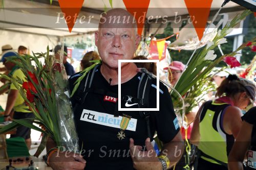 Nijmegen 20 juli 2018
Frits Wester loopt de vierdaagse van Nijmegen.