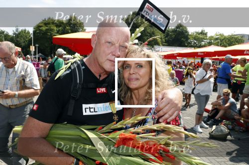 Nijmegen 20 juli 2018
Frits Wester loopt de vierdaagse van Nijmegen. Frits zijn vriendin Birgitta stond bij de finish.