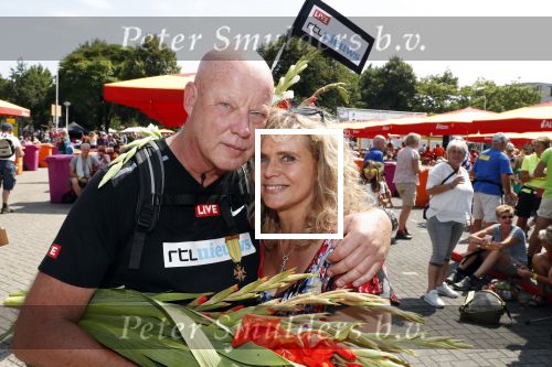 Nijmegen 20 juli 2018
Frits Wester loopt de vierdaagse van Nijmegen. Frits zijn vriendin Birgitta stond bij de finish.