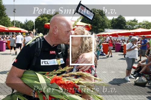 Nijmegen 20 juli 2018
Frits Wester loopt de vierdaagse van Nijmegen. Frits zijn vriendin Birgitta stond bij de finish.