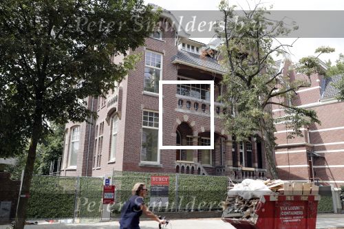 Amsterdam18 juli 2018
Nieuwe huis Roger Hodenius en Gigi Ravelli aan het vondelpark.