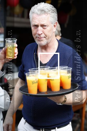 Amsterdam 13 juli 2018
Opening cafe Mimi van actrice Linde van den Heuvel en â€¦. hajo Bruins