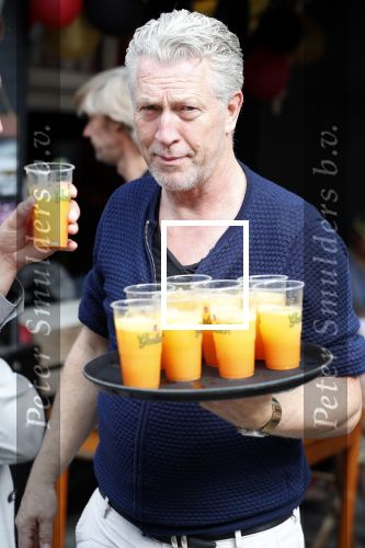 Amsterdam 13 juli 2018
Opening cafe Mimi van actrice Linde van den Heuvel en â€¦. hajo Bruins