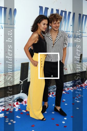 Amsterdam 17 juli 2018
Premiere Mamma mia in Tuschinski. Holly Brood en Soy Kroon