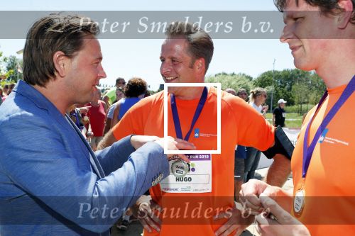 Amsterdam 1 juli 2018
Minister Hugo de Jong doet met de Edwin Evers Run mee.
