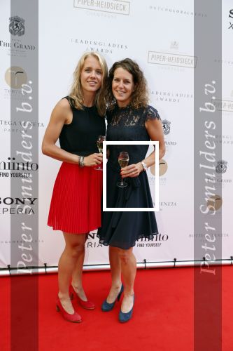 Amsterdam 10 juli 2018
Uitreiking leading ladies awards in hotel the Grand. Ireen Wust met partner Letitia de Jong