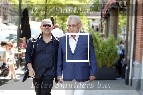 Amsterdam 4 juli 2018
Jaap v Zweden met zijn vader op de cornelis schuytstraat