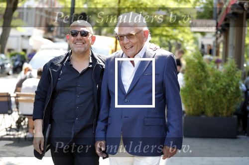 Amsterdam 4 juli 2018
Jaap v Zweden met zijn vader op de cornelis schuytstraat