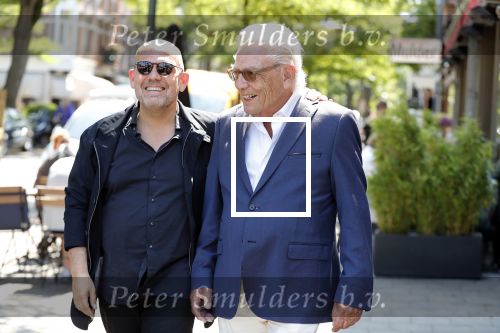 Amsterdam 4 juli 2018
Jaap v Zweden met zijn vader op de cornelis schuytstraat