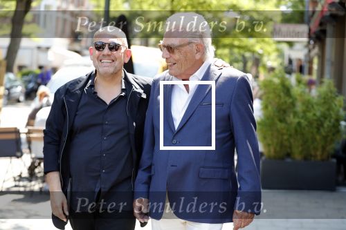 Amsterdam 4 juli 2018
Jaap v Zweden met zijn vader op de cornelis schuytstraat