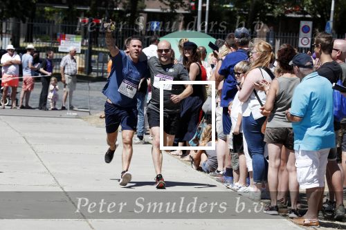 Amsterdam 1 juli 2018
Edwin Evers Run bij het science park met vele bners. Jelte v d Goot