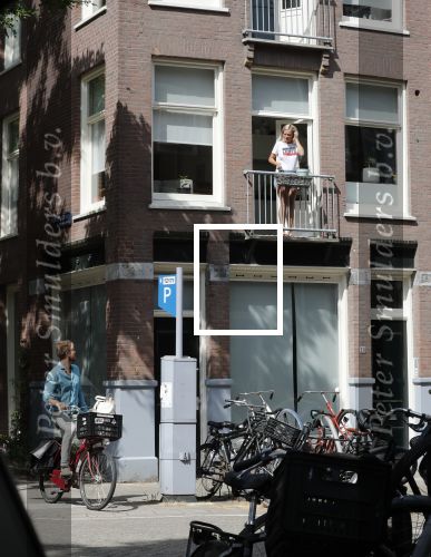 Amsterdam 13 en 14 Juli 2018
Jennifer Hoffman en haar nieuwe vriend de franse canadees Dorian.
