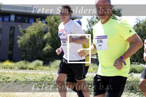 Amsterdam 1 juli 2018
Edwin Evers Run bij het science park met vele bners. Jeroen Rietbergen