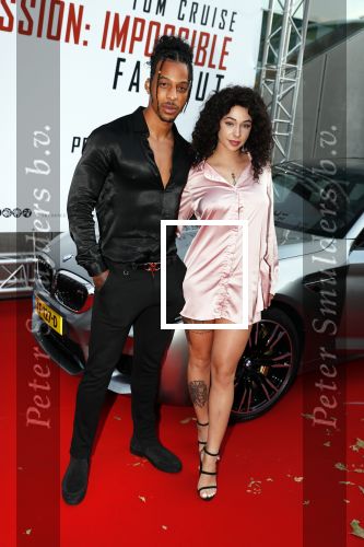 Amsterdam 30 juli 2018
Premiere Mission Impossible in Pathe Arena. Jonna Fraser en Zwanetta Meyer