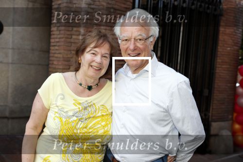 Amsterdam 15 juli 2018
Frits Huffnagel feestje voor zijn 50e verjaardag bij hotel the Grand. Jozias v Aartsen met vrouw