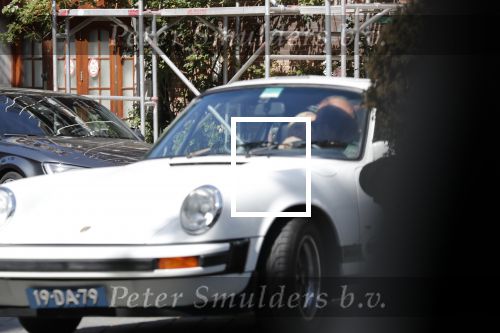 Amsterdam 28 juli 2018
Kimberley Klaver met haar nieuwe vriend Michel v d Bergh in zijn porsche