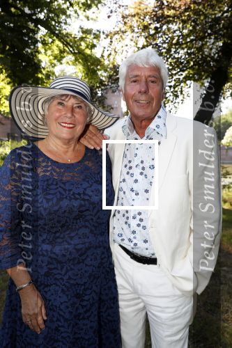 Haarzuilens 20 juni 2018
Haringparty op kasteel de Haar. Klaas Wilting met vrouw